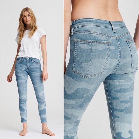 rag & bone Denim - ✨NEW✨ RAG & BONE Cate Camo Ankle Skinny Jeans 25